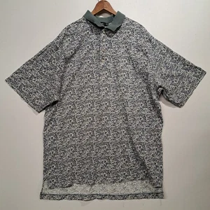 Vintage Nike Herren XXL Golf Polo Abstrakt Geometrisch Retro - Bild 1 von 10