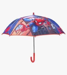 NEW! Marvel The Amazing Spider-Man Wall 'Falling Downtown Cartoon Umbrella - Picture 1 of 3