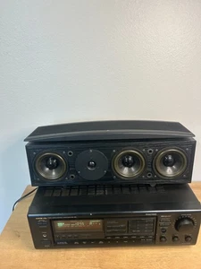 ONKYO TX-SV303PRO AUDIO VIDEO CONTROL TUNER AMPLIFIER WITH SPEAKER RARE AKG - Picture 1 of 7