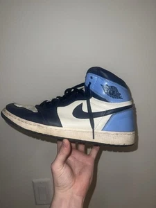 Size 12 - Jordan 1 Retro OG High Obsidian UNC 2019 - Picture 1 of 8