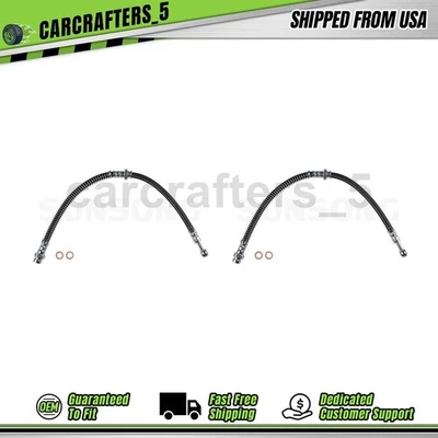 2 mangueras hidráulicas de freno delantero para Mitsubishi Mirage 1999-2002 1,5 L Foto 1 de 4