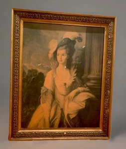 🕯️HAUNTED Victorian X-LARGE Framed Portrait PRINT – The Honourable Mrs. Graham - Picture 1 of 24
