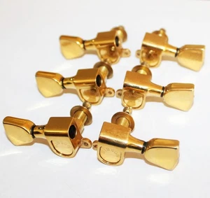 Vintage 1974 Gibson Embossed Logo Gold Tuners Les Paul ES SG 1970's 1975 1976 - Picture 1 of 6