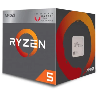 AMD Ryzen 5 3400G 4 x 3.7 GHz Quad Core Prozessor (CPU) Boxed Sockel (PC): AMD® - Bild 1 von 4