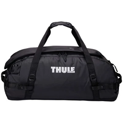 Thule Chasm 70L Duffel Bag Black Travel Luggage Backpack Recycled - Image 1 of 4