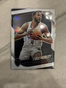 2024-25 Prizm Black Evan Mobley White Prizm /175 Color Match - Picture 1 of 2