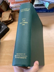APOTHECARY "CHEMIST & D" PHARMACY BOUND MAGS JULY TO DEC 1999 5kg BOOK (EV9) - Bild 1 von 16