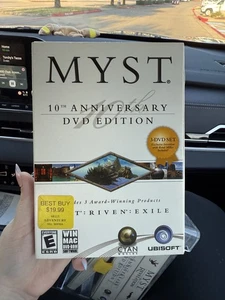 Myst: 10th Anniversary DVD Edition, Riven, Myst Exile full set NEW SEALED - Picture 1 of 3