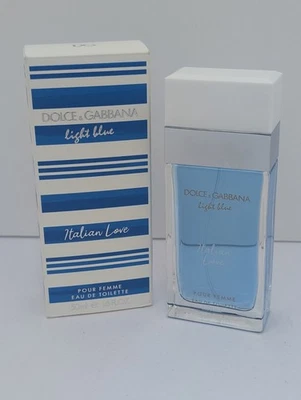 Dolce & Gabbana Light Blue Italian Love Pour Femme 50ml 1.6 oz EDT Rare New Open - Image 1 of 4