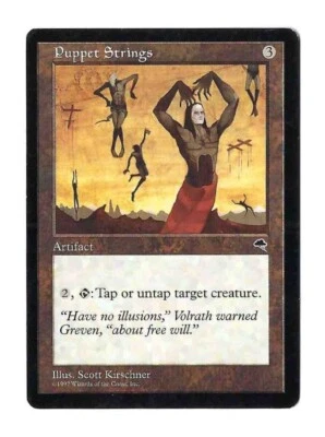 MTG - Puppet Strings - Tempest - LP, English Magic Perfect Christmas Gift! - Image 1 of 4