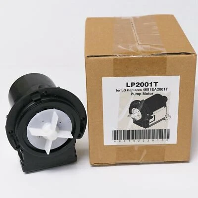 Bomba de drenaje de agua 4681EA2001T para lavadora LG 4681EA2001D Foto 1 de 4