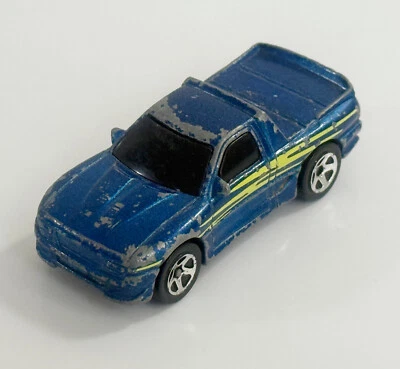 Caja de cerillas vintage 1995 The Buster azul Foto 1 de 4