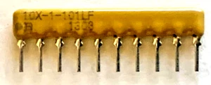 QTY 200 BOURNS 4610X-101-101LF 100Ω/2% 9 RES. BUSSED 10-PIN SIP THROUGH HOLE - Picture 1 of 2