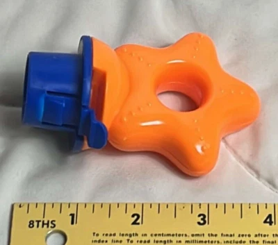 Baby Einstein Neptunes Ocean Discovery pieza de repuesto puente estrella naranja Foto 1 de 2