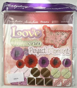 Hunkydory Adorable Scorable Poppy Meadow Memory Book Project NEW - Picture 1 of 2