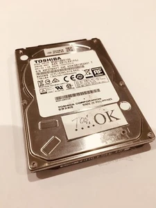 Disque dur Ok 2.5 sata 500go Toshiba Mq01abf050 Aucun Bad Et Smart Bon! - Photo 1/3