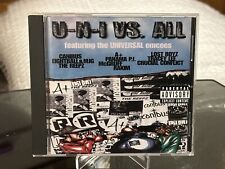 U-N-I Vs. All "Featuring the Universal Emcees" CD Compact Disc 1998 Read!