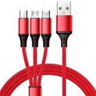 Micro Usb/ Type C/Ios 3 In 1 Fast Charging Cable  Mobile Phone Accessories