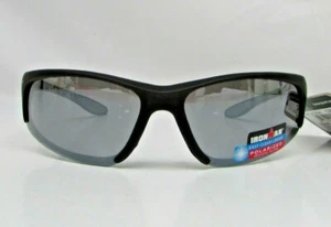 Ironman POLARIZED Black Sunglasses STRONG POL 100% UV Protection - Picture 1 of 6