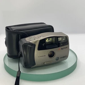 Minolta AF Big Finder Compact Point and Shoot 35mm Film Camera with Soft Case932 - Picture 1 of 7