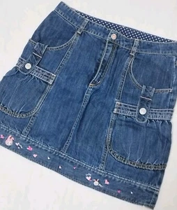 mezzo piano cute girls denim mini skirt vintage 160cm Japanese kawaii - Picture 1 of 16