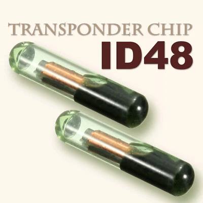 2x For Audi,VW POLO Seat Fiat Transponder ID48 Chip Immobilizer Car Key - Image 1 of 4