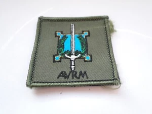Parche Ejército Holandés AVRM aprox 5x5 cm con velcro - Imagen 1 de 1