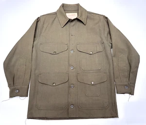 VINTAGE 50s FILSON WOOL FORESTESTRY CLOTH CRUISER JACKET MENS 40 UNION MADE USA - Bild 1 von 16