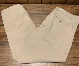 Woolrich Herrenhose 40x32 1543 Plissee gerade Beine beige - Bild 1 von 7