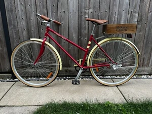 NEW CLASSIC STYLE WOMEN’S BIKE COASTER BRAKE w/ BOOK RACK MARKER’S MARK BICYCLE - Picture 1 of 9