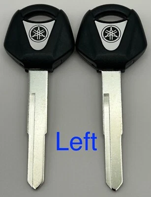 2 Key Blanks Yamaha FJR1300 FZ-07 FZ-09 FZ1 FZ6 FZ8 FZR FZR600 FZR600R 600 GTS - Image 1 of 2