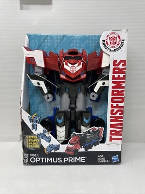 New Transformers Robots In Disguise RID Mega 3 Step Changer Optimus Prime 2015 - Image 1 of 4