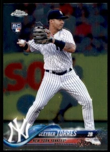 Actualización 2018 Topps Chrome #HMT26 Gleyber Torres Rookie - Imagen 1 de 2