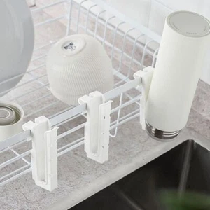 2Pcs Nail-free Cup Hanging Rack Plastic Cup Storage Hook - Picture 1 of 9