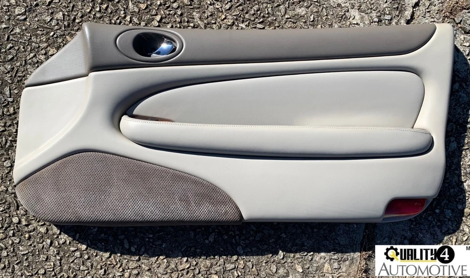 1997-2006 JaguarXK8 XKR X100 Front RH Passenger Interior Door Panel w/Handle OEM - Image 1 of 4