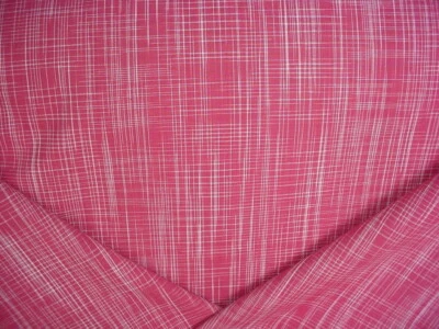 Tela de tapicería 16Y Brunschwig & Fils 8014110 Essex textura rosa Ikat rayas Foto 1 de 4