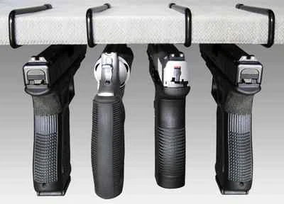 Gun Storage Solutions Original Handgun Hangers 4 Pack Pistol Rack Accessories