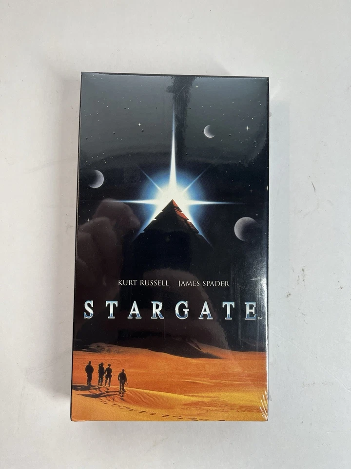 VTG Stargate VHS Video Tape Kurt Russell James Spader SciFi New Sealed - Image 1 of 4