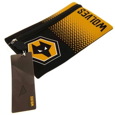 Wolverhampton Wanderers FC Fade Design Federmäppchen offizielle Handelsware NEU UK - Bild 1 von 3