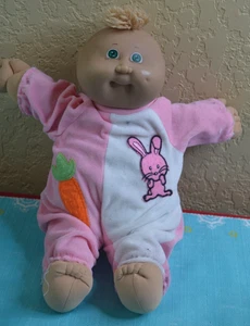 Xavier Roberts Cabbage Patch Kid 1985 Frühchen aschblond büschelgrüne Augen LESEN - Bild 1 von 9