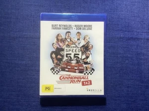 The Cannonball Run 1 + 2 (Blu-Ray) Burt Reynolds - Brand New Sealed Region Free - Picture 1 of 2