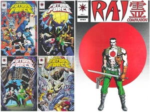 Rai #1 & Rai Future Force #9, 10, 11, 18 Valiant Comics Excellent Condition - Picture 1 of 6