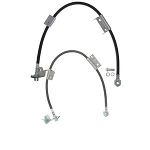 ACDelco Set of 2 Hydraulic Brake Lines Hoses Front Driver & Passenger Side Pair - Picture 1 of 8