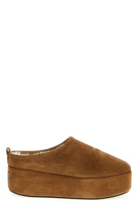 BALENCIAGA Alaska Brown Platform Mules New & Authentic - Picture 1 of 5