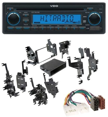 VDO AUX MP3 1DIN CD USB Autoradio für Toyota RAV-4 Celica MR2 Spyder bis 05 - Bild 1 von 4