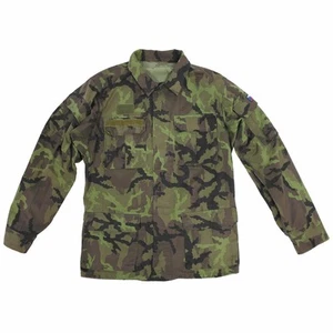Ejército Checo Excedente Tipo 95 Bosque Camuflaje Chaqueta de Campo - Imagen 1 de 1