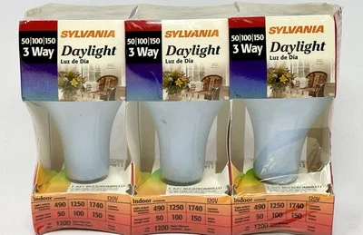 3 Sylvania Daylight 3 Way 50/100/150W 1200 Hours - Image 1 of 3