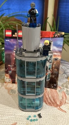 LEGO 76038 Attack on Avengers Tower & Manuals w/Thor & Ultron Minifigures - Image 1 of 4