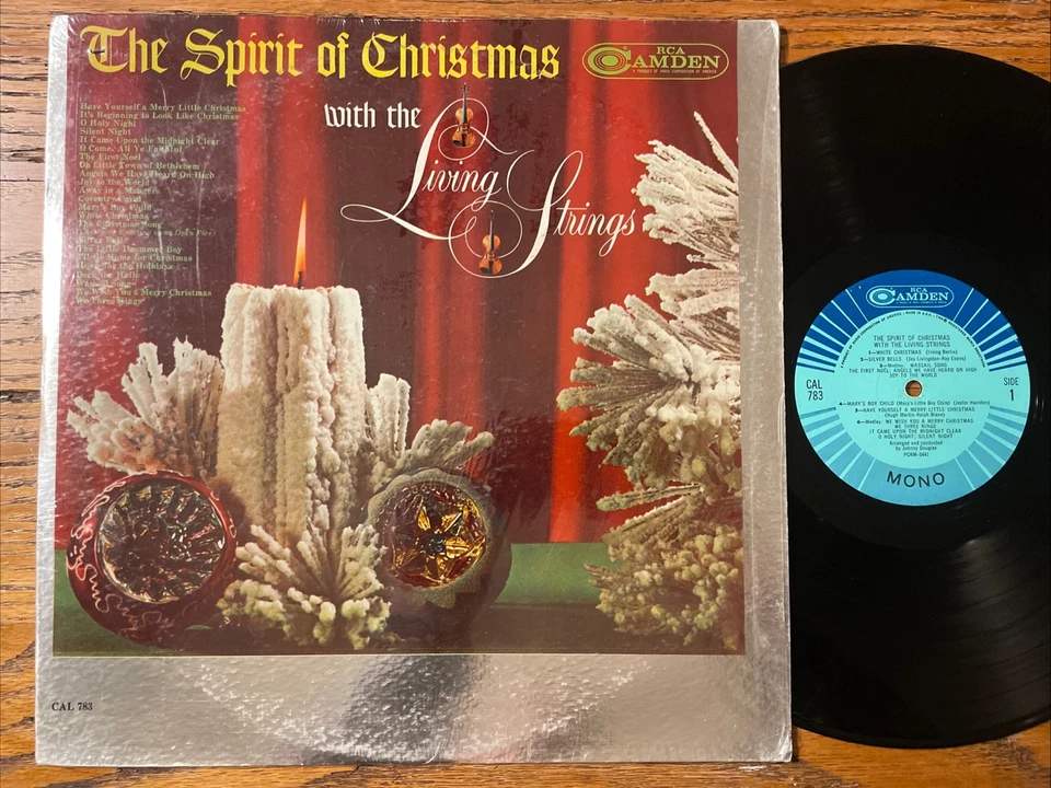 Living Strings The Spirit Of Christmas LP RCA Camden Mono + Shrink VG+!!!! Foto 1 de 4