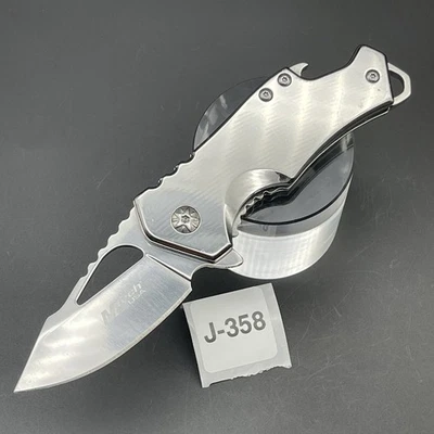 MTech USA – Spring Assisted Folding Knife Mirror Polished Fine Edge Stainless - Image 1 of 4